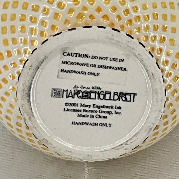 Mary Engelbreit Hand-Painted Ceramic Pitcher - Picture 3 of 6